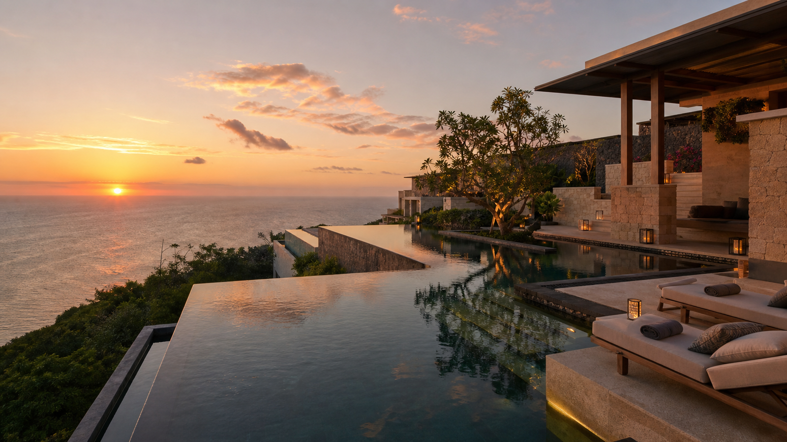 Oceanfront resort in Nusa Dua